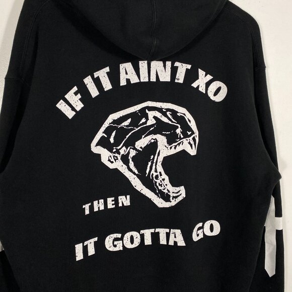 XO "If it Aint XO Then it Gotta Go" The Weeknd Starboy Tour Hoodie Black mens M - Picture 5 of 7